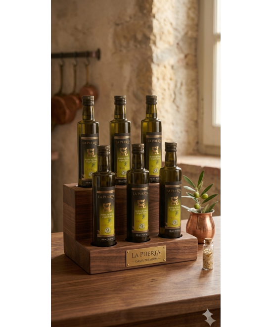 Aceite Oliva La Puerta x 500cc (caja x 6 unidades) botella vidrio