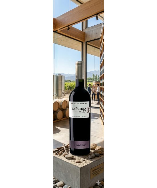 La Puerta Alta Blend Malbec - Bonarda (caja x 06 unidades)