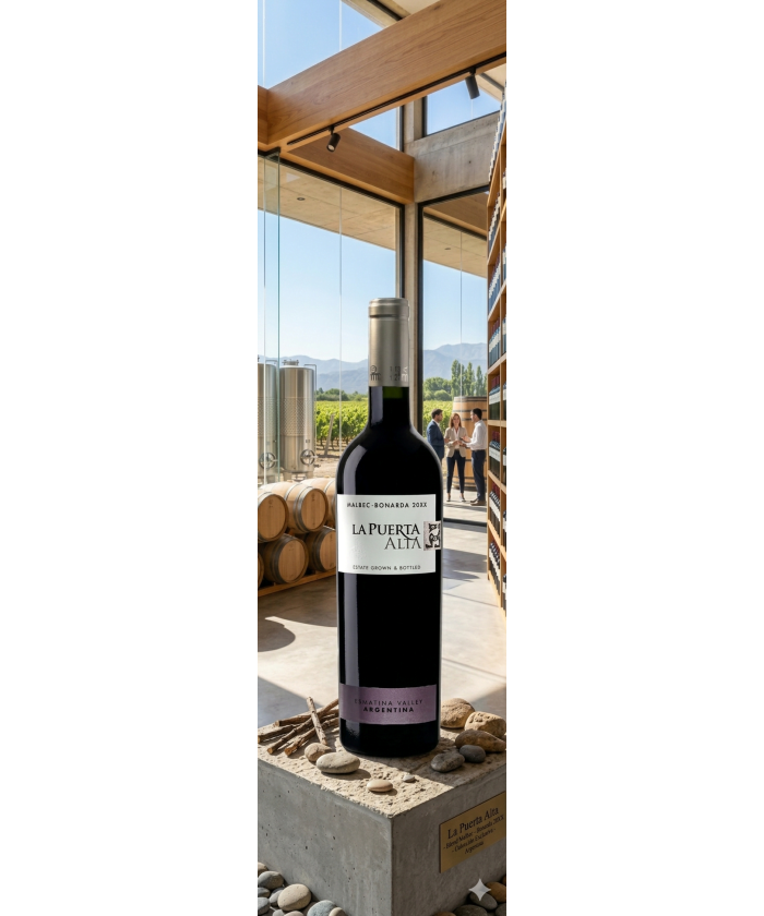 La Puerta Alta Blend Malbec - Bonarda (caja x 06 unidades)