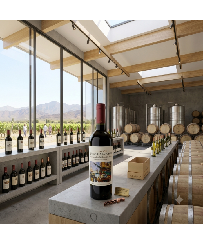 La Puerta Quinquela Malbec - Bonarda (caja x 06 unidades)