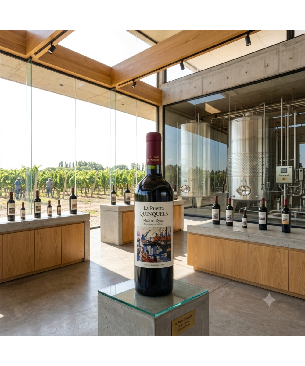 La Puerta Quinquela Malbec - Syrah (caja x 06 unidades)